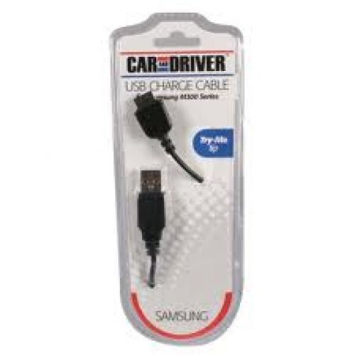 Car & Driver CD-T2 USB Cable for select Samsung phones